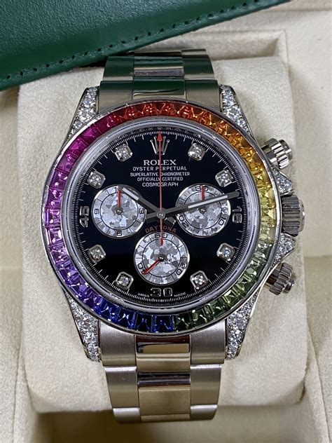 rolex rainbow daytona china|Rolex rainbow daytona original price.